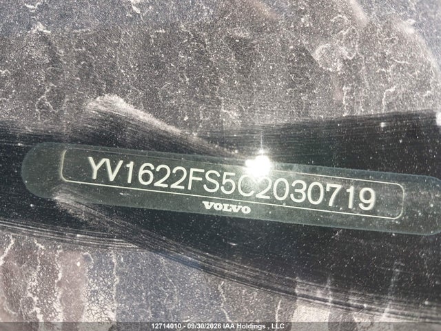 Aukcja sprzedaży 2012 Volvo S60 T5 Level 1/t5 Level 2, vin: YV1622FS5C2030719, numer aukcji: 12714010