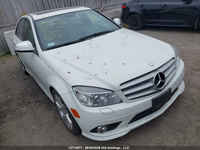 12714077 :رقم المزاد ، WDDGF87X98F167079 vin ، 2008 Mercedes-benz C 350 4matic مزاد بيع