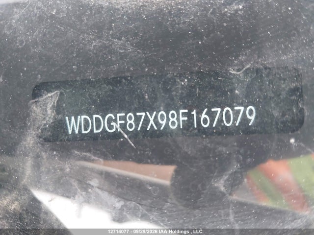 12714077 :رقم المزاد ، WDDGF87X98F167079 vin ، 2008 Mercedes-benz C 350 4matic مزاد بيع