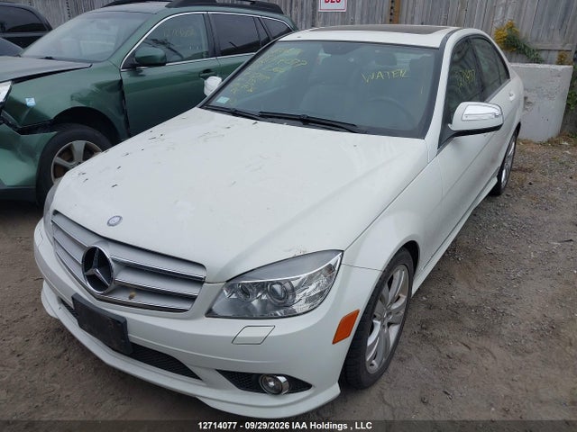 12714077 :رقم المزاد ، WDDGF87X98F167079 vin ، 2008 Mercedes-benz C 350 4matic مزاد بيع