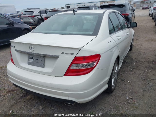 12714077 :رقم المزاد ، WDDGF87X98F167079 vin ، 2008 Mercedes-benz C 350 4matic مزاد بيع