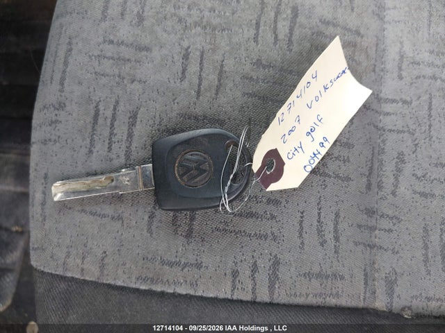 12714104 :رقم المزاد ، 9BWEL41J774004499 vin ، 2007 Volkswagen City Golf 2.0 مزاد بيع