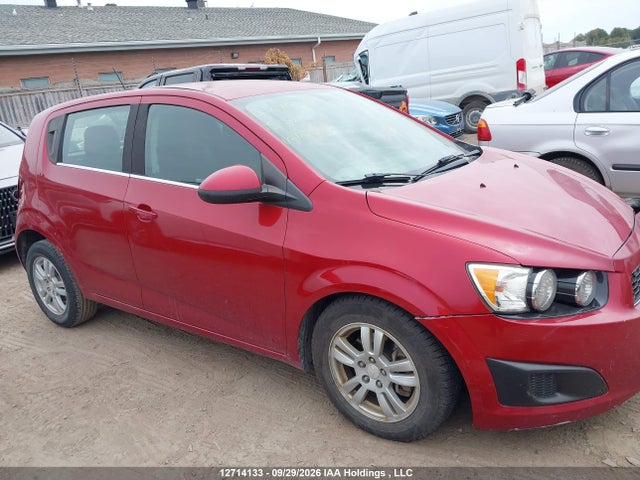 Продаж на аукціоні авто 2015 Chevrolet Sonic Lt, vin: 1G1JC6SHXF4182687, номер лоту: 12714133