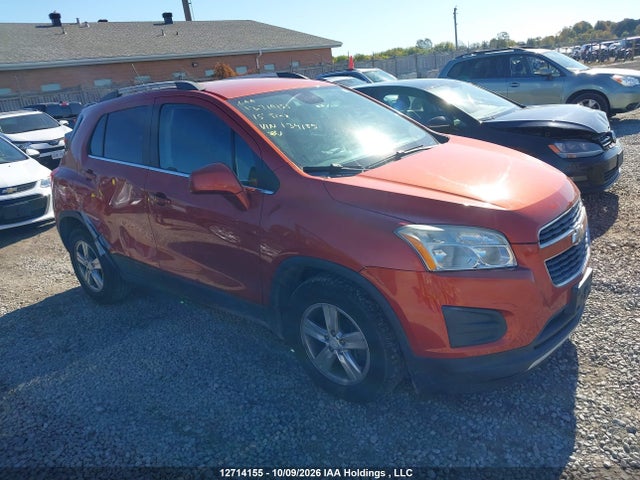 Aukcja sprzedaży 2015 Chevrolet Trax 1lt, vin: 3GNCJLSB8FL134185, numer aukcji: 12714155