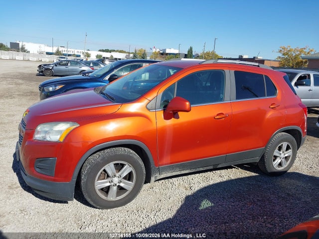 Aukcja sprzedaży 2015 Chevrolet Trax 1lt, vin: 3GNCJLSB8FL134185, numer aukcji: 12714155