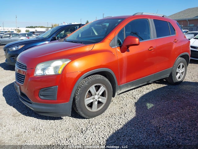 Aukcja sprzedaży 2015 Chevrolet Trax 1lt, vin: 3GNCJLSB8FL134185, numer aukcji: 12714155