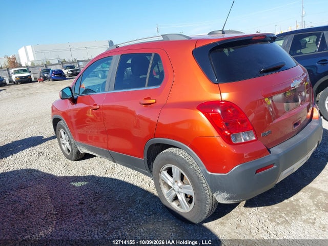 Aukcja sprzedaży 2015 Chevrolet Trax 1lt, vin: 3GNCJLSB8FL134185, numer aukcji: 12714155