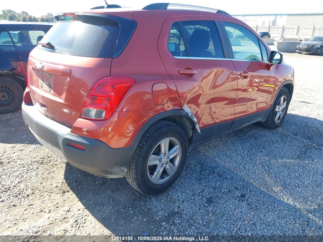 Aukcja sprzedaży 2015 Chevrolet Trax 1lt, vin: 3GNCJLSB8FL134185, numer aukcji: 12714155