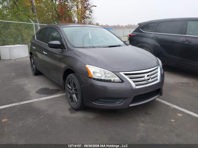 2015 Nissan Sentra S/sv/sr/sl მანქანა იყიდება აუქციონზე, vin: 3N1AB7AP1FL676068, აუქციონის ნომერი: 12714157