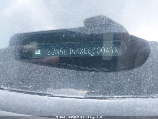 Aukcja sprzedaży 2012 Chevrolet Equinox, vin: 2GNALDEK8C6100458, numer aukcji: 12714166