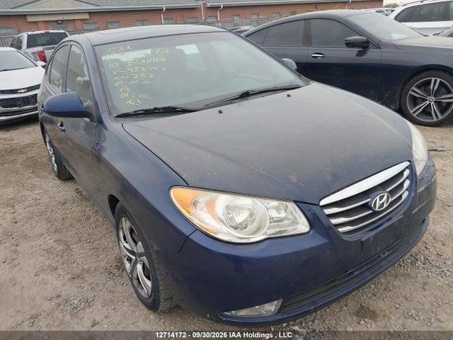 2010 Hyundai Elantra Blue/gls/se მანქანა იყიდება აუქციონზე, vin: KMHDU4AD5AU983097, აუქციონის ნომერი: 12714172