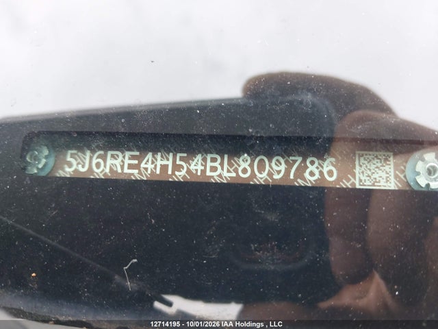Продаж на аукціоні авто 2011 Honda Cr-v Ex, vin: 5J6RE4H54BL809786, номер лоту: 12714195
