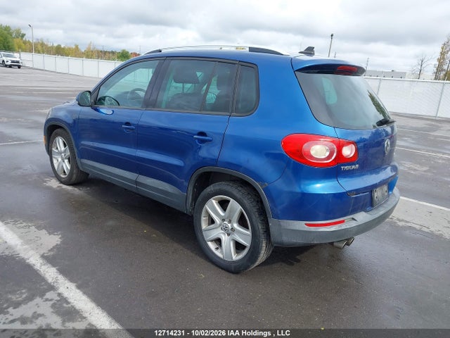 2010 Volkswagen Tiguan Se/sel მანქანა იყიდება აუქციონზე, vin: WVGBV7AXXAW003609, აუქციონის ნომერი: 12714231