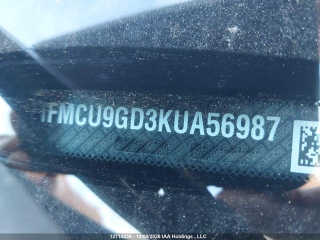 Ford ESCAPE SE 2019 1FMCU9GD3KUA56987 Image 19