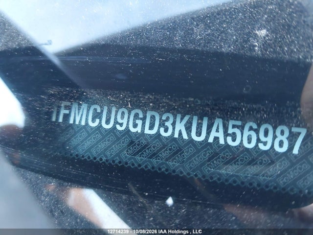 Ford ESCAPE SE 2019 1FMCU9GD3KUA56987 Image 9