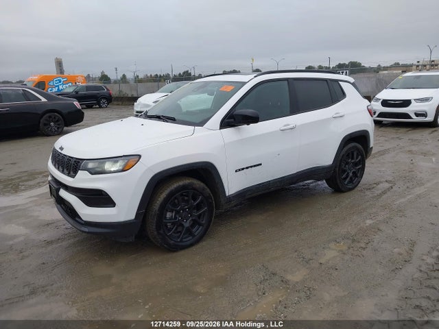 12714259 :رقم المزاد ، 3C4NJDFN8ST606665 vin ، 2025 Jeep Compass Altitude مزاد بيع