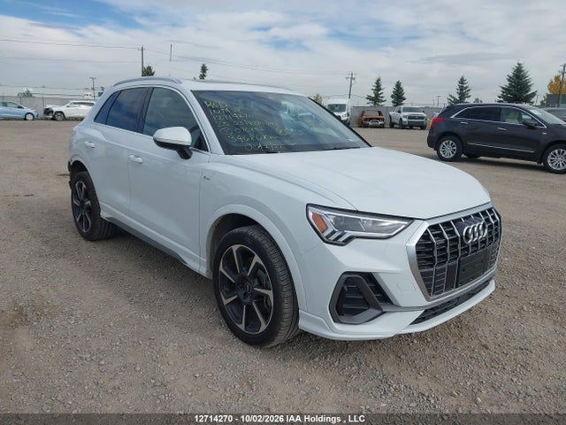 Продажа на аукционе авто 2025 Audi Q3 Premium Plus S Line 45, vin: WA1EECF3XS1076844, номер лота: 12714270