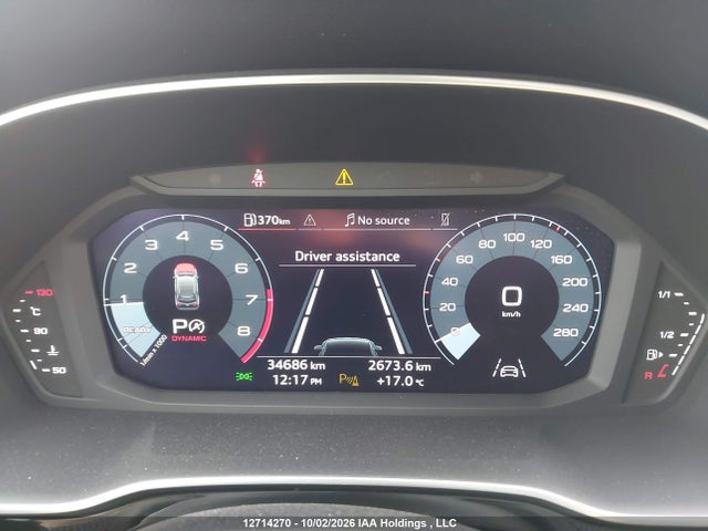 Aukcja sprzedaży 2025 Audi Q3 Premium Plus S Line 45, vin: WA1EECF3XS1076844, numer aukcji: 12714270