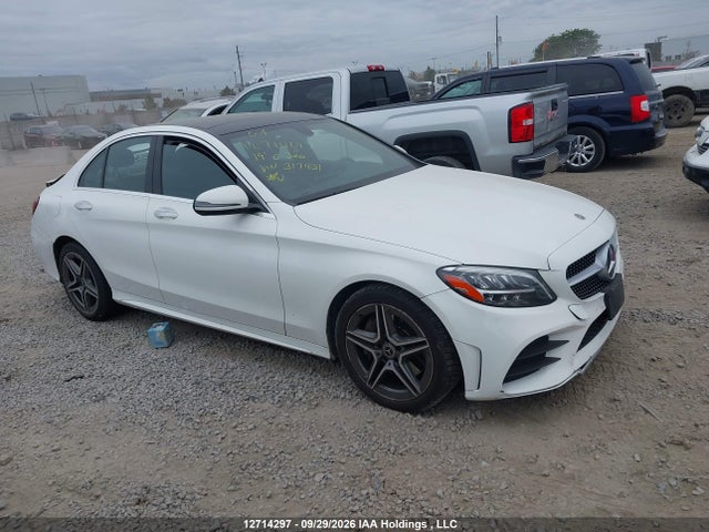 2019 Mercedes-benz C 300 4matic მანქანა იყიდება აუქციონზე, vin: 55SWF8EB4KU317431, აუქციონის ნომერი: 12714297