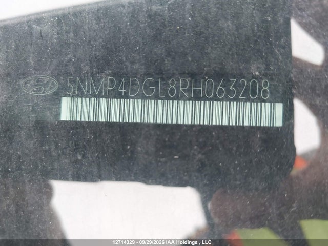 Aukcja sprzedaży 2024 Hyundai Santa Fe Luxury, vin: 5NMP4DGL8RH063208, numer aukcji: 12714329