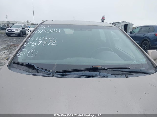 2014 Hyundai Accent Gls მანქანა იყიდება აუქციონზე, vin: KMHCU5AE6EU157472, აუქციონის ნომერი: 12714398