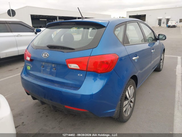 12714402 :رقم المزاد ، KNAFU5A27D5741375 vin ، 2013 Kia Forte Ex مزاد بيع