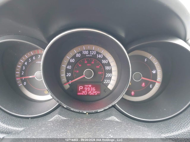 12714402 :رقم المزاد ، KNAFU5A27D5741375 vin ، 2013 Kia Forte Ex مزاد بيع