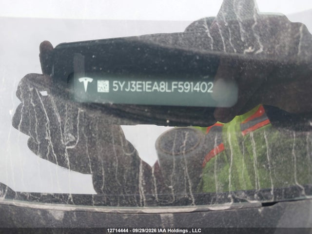 Aukcja sprzedaży 2020 Tesla Model 3 Standard Range Plus, vin: 5YJ3E1EA8LF591402, numer aukcji: 12714444