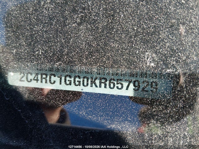Chrysler Pacifica Limited 2019 2C4RC1GG0KR657929 Image 9