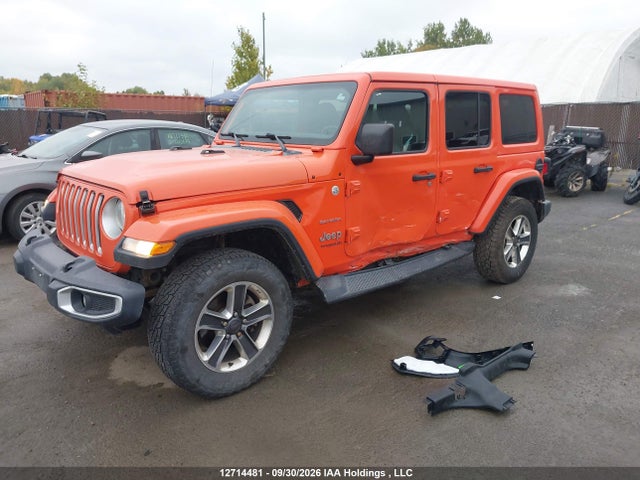 Aukcja sprzedaży 2019 Jeep Wrangler Unlimited Sahara, vin: 1C4HJXEN6KW548534, numer aukcji: 12714481