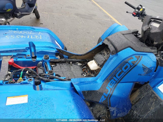 12714555 :رقم المزاد ، 1HFTE46L5N4700125 vin ، 2022 Honda Trx520 Fa مزاد بيع
