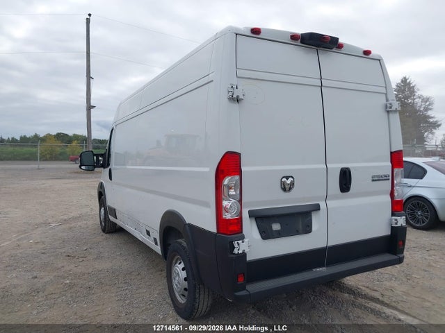 Продажа на аукционе авто 2023 Ram Promaster 2500 2500 High, vin: 3C6LRVDG9PE541712, номер лота: 12714561