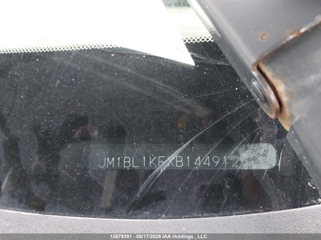 2011 Mazda Mazda3 Gx მანქანა იყიდება აუქციონზე, vin: JM1BL1KFXB1449125, აუქციონის ნომერი: 12679391