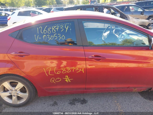 12688734 :رقم المزاد ، 5NPDH4AEXBH030530 vin ، 2011 Hyundai Elantra Gls مزاد بيع