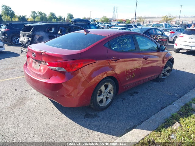 12688734 :رقم المزاد ، 5NPDH4AEXBH030530 vin ، 2011 Hyundai Elantra Gls مزاد بيع