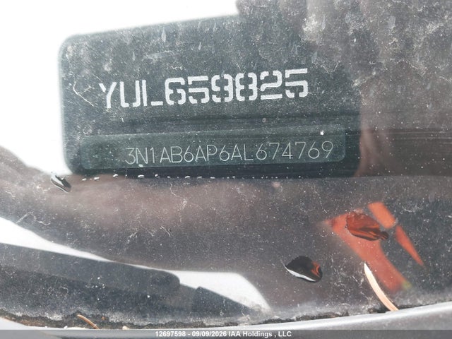 Aukcja sprzedaży 2010 Nissan Sentra 2.0, vin: 3N1AB6AP6AL674769, numer aukcji: 12697598