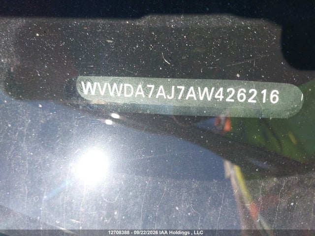 Продажа на аукционе авто 2010 Volkswagen Golf 2.5l Comfortline/2.5l Highline/2.5l Trendline, vin: WVWDA7AJ7AW426216, номер лота: 12708388