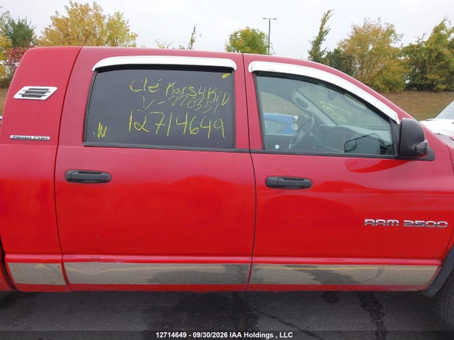 12714649 :رقم المزاد ، 3D7KS29D56G263518 vin ، 2006 Dodge Ram 2500 Laramie/slt مزاد بيع