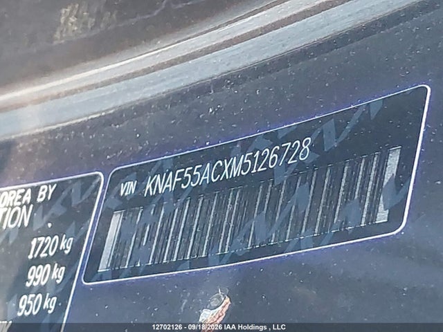 Aukcja sprzedaży 2021 Kia Forte5 Ex, vin: KNAF55ACXM5126728, numer aukcji: 12702126