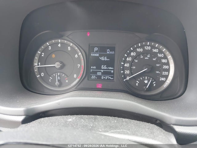 12714752 :رقم المزاد ، KM8K12AAXJU117079 vin ، 2018 Hyundai Kona Se مزاد بيع