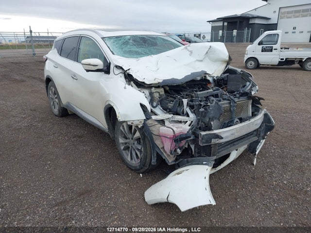 12714770 :رقم المزاد ، 5N1AZ2MH8HN132651 vin ، 2017 Nissan Murano S/sl/sv/platinum مزاد بيع