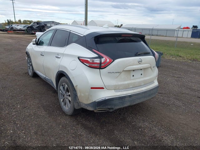 12714770 :رقم المزاد ، 5N1AZ2MH8HN132651 vin ، 2017 Nissan Murano S/sl/sv/platinum مزاد بيع