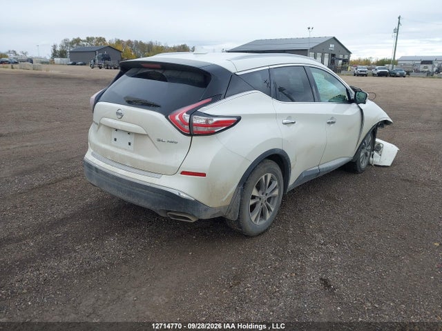 12714770 :رقم المزاد ، 5N1AZ2MH8HN132651 vin ، 2017 Nissan Murano S/sl/sv/platinum مزاد بيع