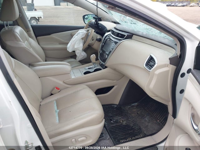 12714770 :رقم المزاد ، 5N1AZ2MH8HN132651 vin ، 2017 Nissan Murano S/sl/sv/platinum مزاد بيع