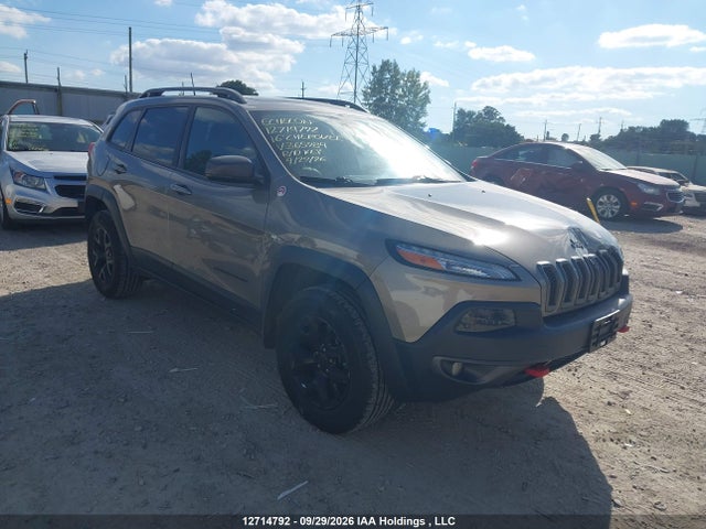 Продаж на аукціоні авто 2016 Jeep Cherokee Trailhawk, vin: 1C4PJMBS4GW365984, номер лоту: 12714792