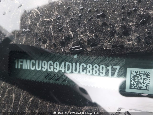 12714801 :رقم المزاد ، 1FMCU9G94DUC88917 vin ، 2013 Ford Escape Se مزاد بيع