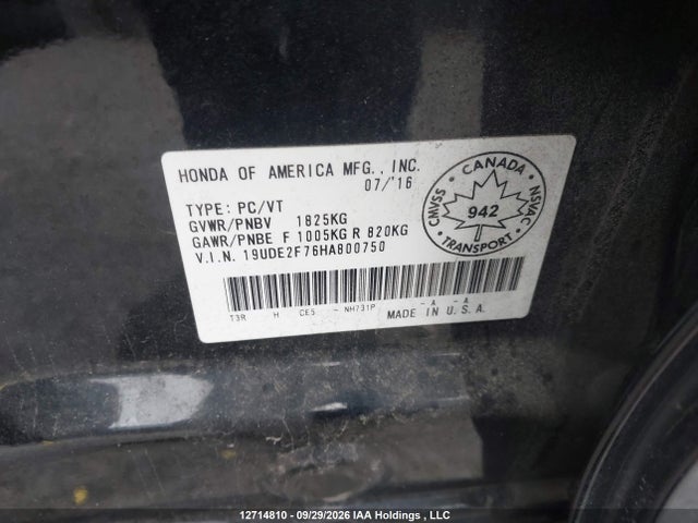 Auction sale of the 2017 Acura Ilx Premium/technology, vin: 19UDE2F76HA800750, lot number: 12714810
