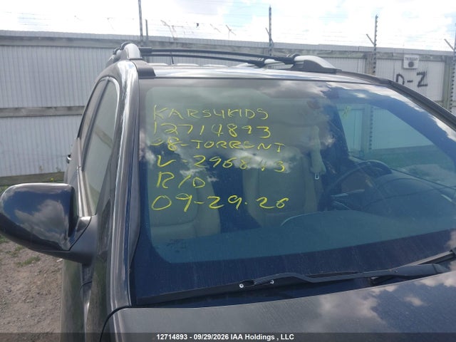 12714893 :رقم المزاد ، 2CKDL43F986296843 vin ، 2008 Pontiac Torrent مزاد بيع