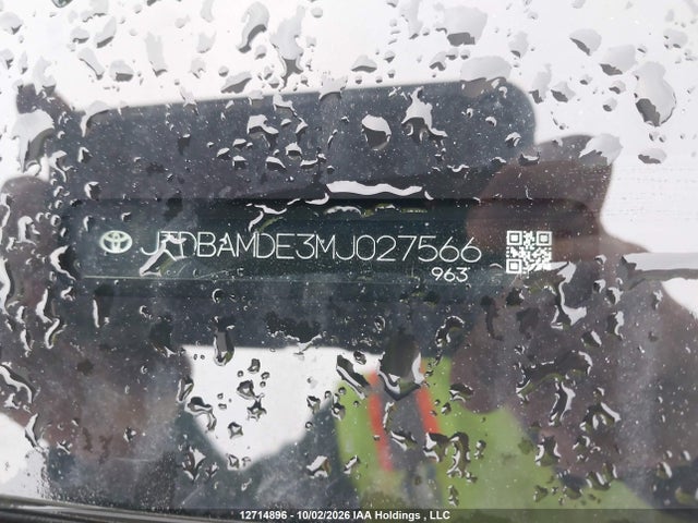 Продаж на аукціоні авто 2021 Toyota Corolla, vin: JTDBAMDE3MJ027566, номер лоту: 12714896