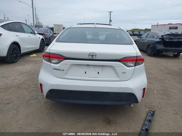 2025 Toyota Corolla Le მანქანა იყიდება აუქციონზე, vin: 5YFB4MDE9SP233152, აუქციონის ნომერი: 12714904